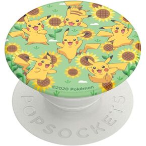 PopSockets PopGrip: قبضة قابلة للتبديل للهواتف والأجهزة اللوحية - بوكيمون - كرة بوكيتشو بيكاتشو in Kuwait