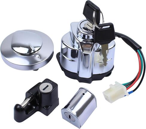 Applianpar Switch و CAP CAP CAP CAP TOUND CAP مع مفاتيح Honda Shadow VT600 1991-2013 VLX VT 600 750 1991-2013 in Saudi Arabia