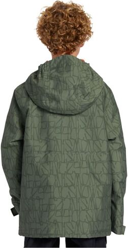 DC Shoes Youth Full -Zip Snowboard Jacket - أساس طباعة سترة الشباب | المعايير ، 16/x-large in Saudi Arabia