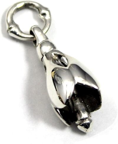 COSUMOSU Tibetan OM Bell 925 Sterling Silver Pendant Charm in Saudi Arabia