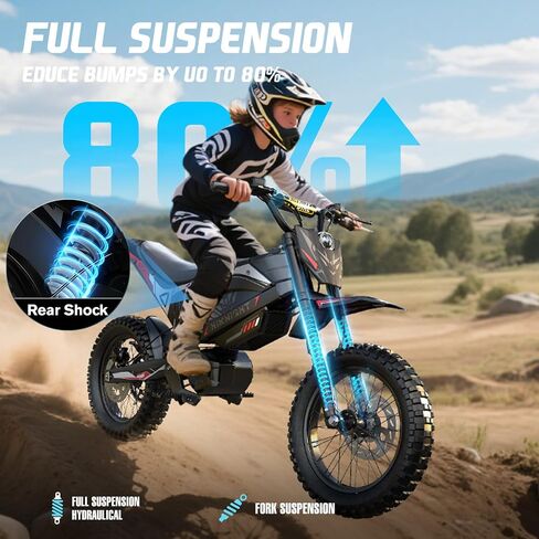 دراجة الأوساخ الكهربائية GTX1 للشباب البالغين ، 2000 واو الذروة 14 "/12" FAT TYRE ELECTRY MOTRATION SPARTICE 48V 21AH BIKE in Saudi Arabia