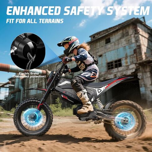 دراجة الأوساخ الكهربائية GTX1 للشباب البالغين ، 2000 واو الذروة 14 "/12" FAT TYRE ELECTRY MOTRATION SPARTICE 48V 21AH BIKE in Saudi Arabia