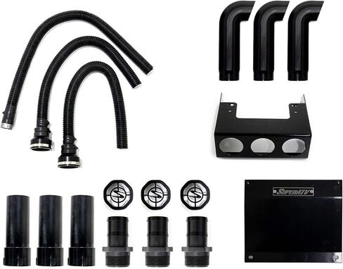 Superatv Polaris Ranger Depth Snorkel Kit لعام 2013+ Polaris Ranger XP 900/2014+ XP 900 Crew | 2015-16 Polaris Ranger XP 570/Crew | 2017 Polaris Ranger XP 1000/2017-18 XP 1000 Crew in Saudi Arabia