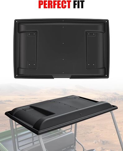 Hard Roof Top for Kawasaki Mule 4010, 2-Piece Combined Sport Roof Top Sun Visor Cover for Kawasaki Mule 4000 4010 3000 3010 3020 2520 2510 2500 1990-2025 Accessories, Replace #KAF30-030A in Saudi Arabia