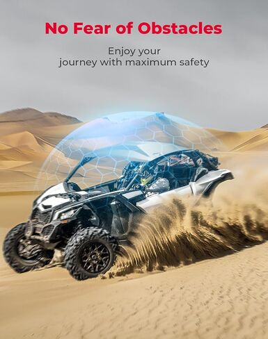 KEMIMOTO X3 Aluminum Roof Silver Compatible with Can Am Maverick X3 2017-2025 Metal Roof Top Shading 2 Doors Accessories Replace OEM #715002900 in Saudi Arabia