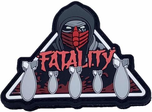 Ordnance Fatality PVC Patch – Hook and Loop in Saudi Arabia