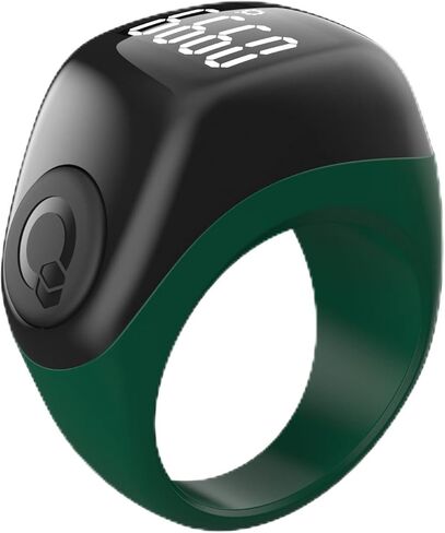 Takva - Zikr Ring Flex Advance | حلقة Tasbih الذكية المحسنة (أحجام قابلة للتبديل) (أخضر) in Kuwait