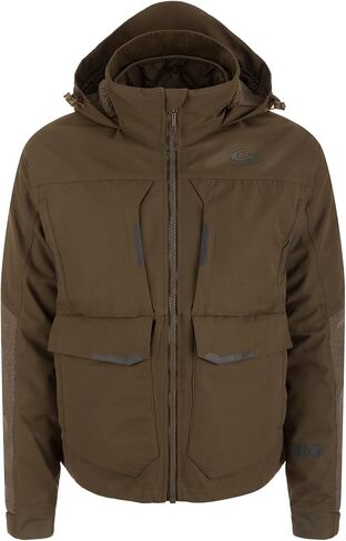 Drake Waterfowl Men's LST Commandxt 3in1 Primaloft المعزول بالماء سترة صيد مقاومة للماء مع غطاء محرك السيارة وبطانة التنفس in Saudi Arabia