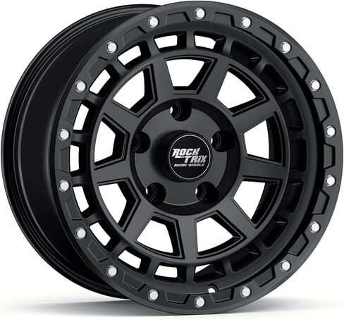 Rocktrix RT114 18 بوصة متوافقة مع Toyota Tundra Land Cruiser Sequoia 18x9 5x150 عجلات (+12 مم إزاحة) تجويف 110 مم ، عجلات سوداء ، متوافقة أيضًا مع لكزس LX570 in Kuwait