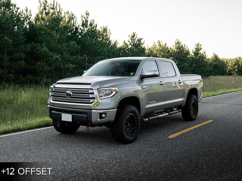 Rocktrix RT114 18 بوصة متوافقة مع Toyota Tundra Land Cruiser Sequoia 18x9 5x150 عجلات (+12 مم إزاحة) تجويف 110 مم ، عجلات سوداء ، متوافقة أيضًا مع لكزس LX570 in Kuwait