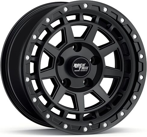 Rocktrix RT114 18 بوصة متوافقة مع Toyota Tundra Land Cruiser Sequoia 18x9 5x150 عجلات (+12 مم إزاحة) تجويف 110 مم ، عجلات سوداء ، متوافقة أيضًا مع لكزس LX570 in Kuwait