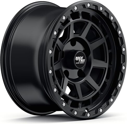 Rocktrix RT114 18 بوصة متوافقة مع Toyota Tundra Land Cruiser Sequoia 18x9 5x150 عجلات (+12 مم إزاحة) تجويف 110 مم ، عجلات سوداء ، متوافقة أيضًا مع لكزس LX570 in Kuwait
