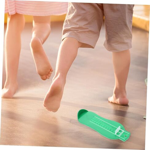 1Pc Shoe Measuring Tool Foot Measuring Device for Accurate Foot Gauge Green for Finding Shoe in Saudi Arabia