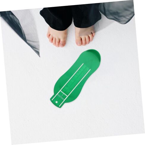 1Pc Shoe Measuring Tool Foot Measuring Device for Accurate Foot Gauge Green for Finding Shoe in Saudi Arabia