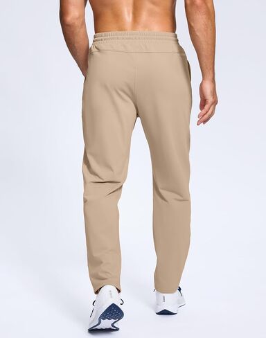 G Gradual Men's Fleece Lined Pants with Zipper Pocket Winter Warm Athletic Joggers Sweatpants for Men Workout Running Gym in Saudi Arabia
