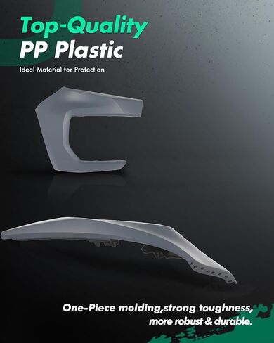 SCITOO Plastic Front Bumper Cover Replacement for 2017 2018 for Ford Fusion Preceding Bumper HS7Z17D957APTM in Saudi Arabia