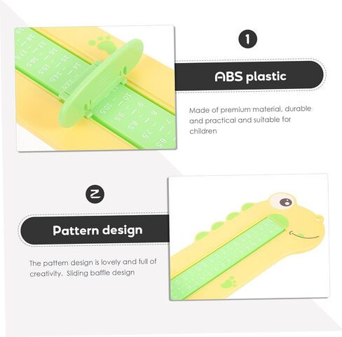 Boys and Girls Foot Measurement Device Boy Girl Shoes Sizer Foot Gauge Ruler in Saudi Arabia