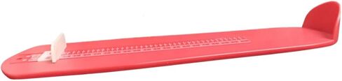 Gatuida 1Set Foot Measuring Device Shoe Ruler for Accurate Foot and Measurement for Adults Shoe Buying Red Blue in Saudi Arabia