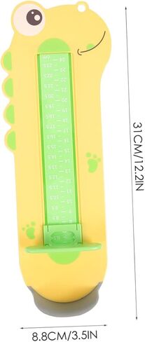 BESPORTBLE Foot Measuring Device Accurate Feet Ruler for Foot Measurement Tool for Shoe Easy to Use Foot Gauge for Boys in Saudi Arabia