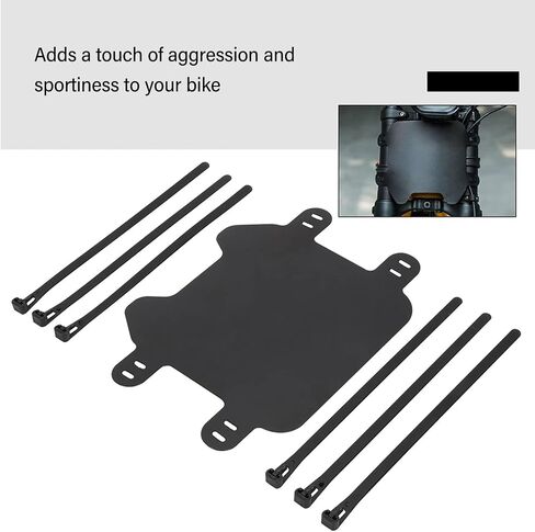 Front License Plate, ABS Ebike Dirt Bike Number Plate, Replacement Front Plate for Ebike Frames for Sur Ron Light Bee Light S/X in Saudi Arabia