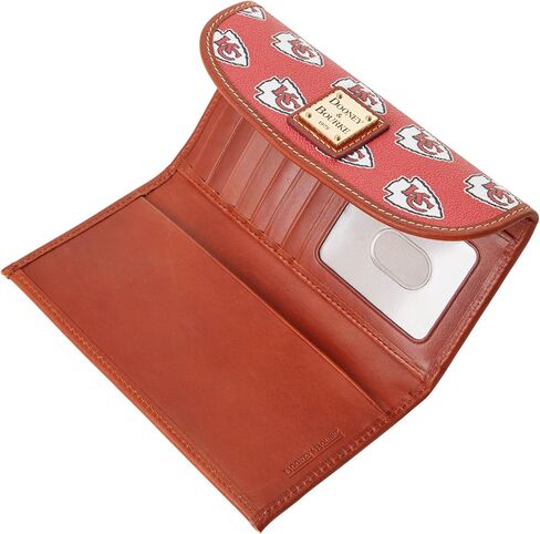 محفظة Dooney & Bourke، محفظة Nfl Chiefs Continental Clutch in Kuwait