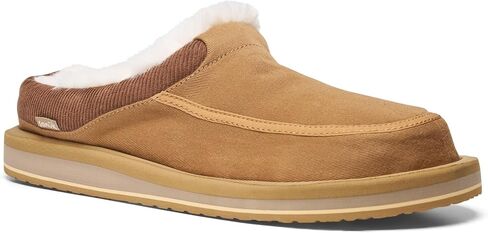 Sanuk Mens Donny Slippers | نعل الراحة المدمجة | مريح من النعال المبطنة بالمنزل in Saudi Arabia