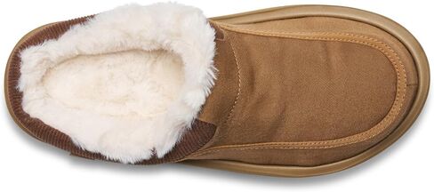 Sanuk Mens Donny Slippers | نعل الراحة المدمجة | مريح من النعال المبطنة بالمنزل in Saudi Arabia