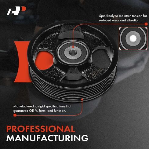 A-Premium Belt Idler Pulley Compatible with Toyota RAV4 2006-2008, Corolla 2009-2012, Matrix 2009-2013 & Scion xB 2008-2015, 2.4L in Saudi Arabia
