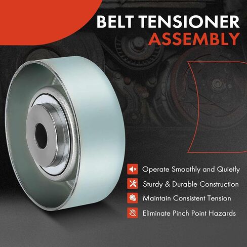A-Premium Belt Idler Pulley Compatible with Mitsubishi Outlander 2003-2006, Lancer 2002-2006, Eclipse 2006-2012, Montero 2001-2006, Galant 2004-2012, 2.0L 2.4L 3.8L in Saudi Arabia