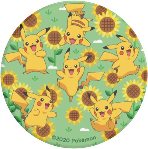 PopSockets PopGrip: Swappable Grip for Phones & Tablets - Pokemon - Pikachu Poke Ball in Kuwait
