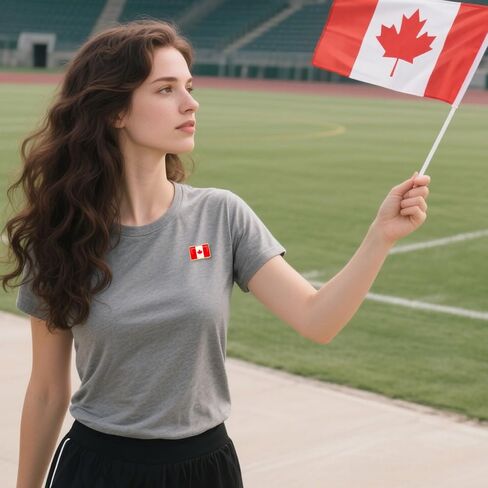 AhfuLife Canada Flag Pin and Maple Leaf Lapel Pin, Metal Canada Lapel Pins for Travel, Alloy Canadian Pins Button Badge Canadian Flag Brooches Armband for National Day Patriotic Activities in Saudi Arabia