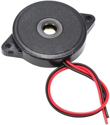 100pcs 3040 Piezoelectric Buzzer 30 مم مع صراخ إنذار السلك مع سمك الأذن 6 مم in Saudi Arabia