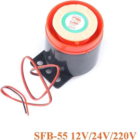 SFB-55 High Decibel Active Buzzer Alarm Speaker 12V 24V 220V SFB55 DC6-12V Buzzes DIY Electronic(24V) in Saudi Arabia