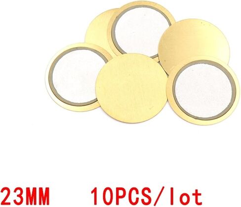 10PCS/lot Diameter 23MM Copper Buzzer piezoelectric Ceramic Plate in Saudi Arabia