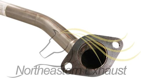 Northeastern Exhaust | Stainless Steel Exhaust Resonator Assembly Compatible for Kia Soul 2010-2011 2.0L | Free Gaskets and Clamp Included | Automotive Replacement Part in Saudi Arabia