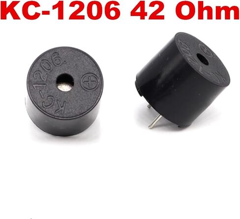 100PCS 12095 Integrated Passive electromagnetic Buzzer KC-1201 16R KC-1206 42R 12 * 9.5mm 1.5V Sounder Speaker Buzzers Alarm(KC-1201 16R) in Saudi Arabia