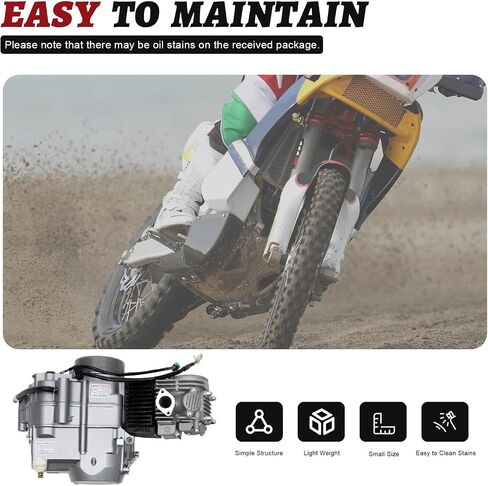 VIPLAT Engine Motor 4 Stroke 125CC - High Performance Start Engine Pit Dirt Bike Motor for for Honda CRF50 CRF70 XR50 XR70 Z50 Z50R CT7 in Saudi Arabia