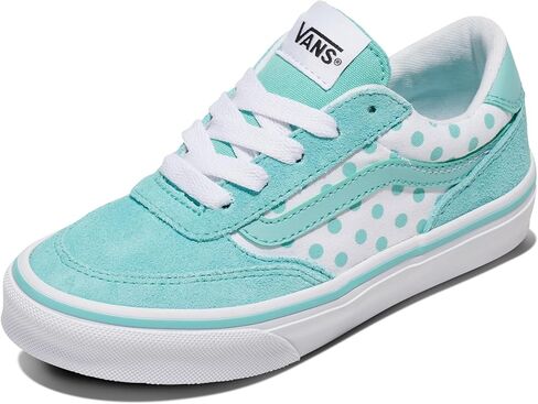 Vans Girl's Brooklyn LS Shoe أحذية رياضية منخفضة أعلى للمدرسة والأزياء ، أحذية الأطفال غير الرسمية in Saudi Arabia
