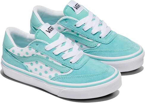 Vans Girl's Brooklyn LS Shoe أحذية رياضية منخفضة أعلى للمدرسة والأزياء ، أحذية الأطفال غير الرسمية in Saudi Arabia
