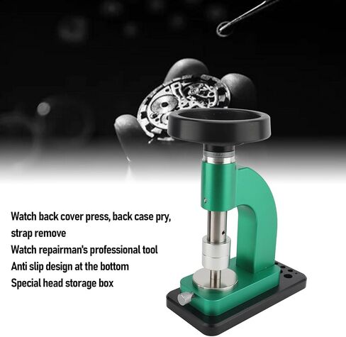 Multi Function Watch Repair Tools, Bench Watch Case Closer, Watch Press, Watch Strap Remove, for Close Snap Off Watch Back Cover Capper Back Closing Machine Tool in Saudi Arabia