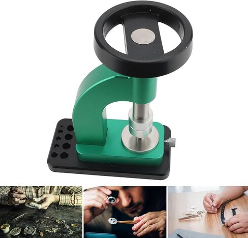 Multi Function Watch Repair Tools, Bench Watch Case Closer, Watch Press, Watch Strap Remove, for Close Snap Off Watch Back Cover Capper Back Closing Machine Tool in Saudi Arabia
