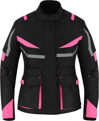 سترة راكب الدراجات النارية للسيدات سيدات ماء مقاوم للماء معطف دراجة نارية CE Armor Girls Motocross سترة in Kuwait