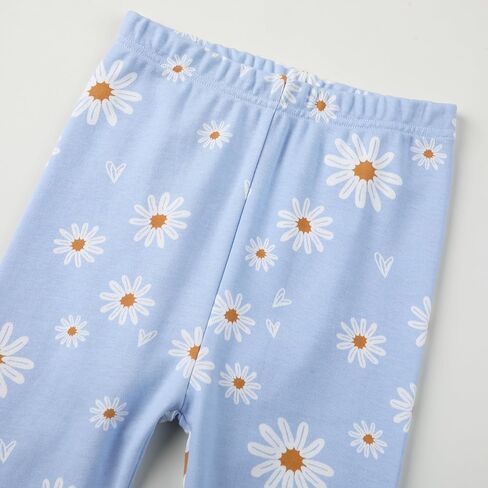 مجموعة O2 Baby Organic Boys Girls Pajama مجموعة ، من قطعتين من الأكمام الطويلة و Pants Pajamas ، Toddler Snug Fit Sleepwear in Kuwait