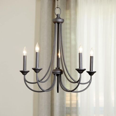 Quorum International 6250-5-70 Traditional Five Light Chandelier, Persian White in Saudi Arabia