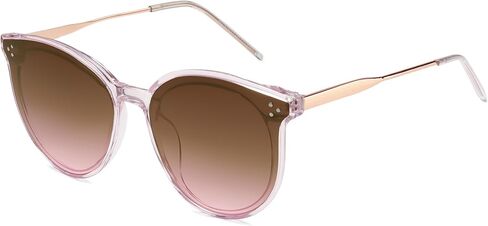 SOJOS Classic Trendy Round Sunglasses Womens Mens Oversized Large Shades UV400 Vacation Sunnies SJ2068 in Saudi Arabia