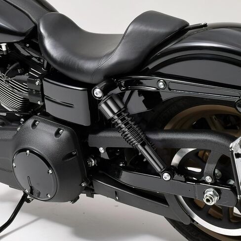 Mofun 13 "الصدمات الخلفية لخفض مجموعة مجموعة متوافقة مع Harley Touring Electra Glide Standard Ultra Classic CVO 1984-2023 مسبقًا قابلة للتعديل الأسود in Saudi Arabia
