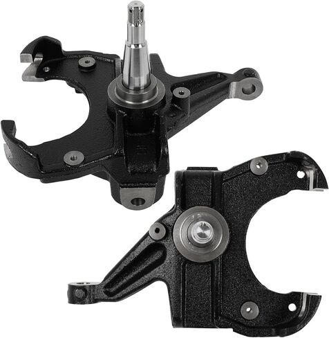 SCITOO Front Steering Knuckle Drop Spindles Driver and Passenger Side for Chevrolet R10 1987, for Chevrolet R10 Suburban 1987-1988, for Chevrolet R1500 Suburban 1989-1991, for GMC C1500 1979-1986 in Saudi Arabia