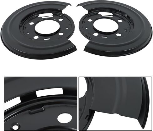 Labwork Pair Brake Rust Shield Splash Replash for Ford رحلة F250 F350 F450 F550 Super Duty 1999-2015 924-212 in Saudi Arabia