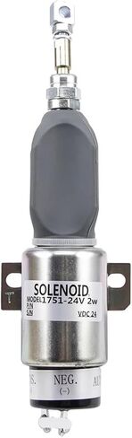 NO Type Diesel Engine Stop Solenoid Valve Electronic Flameout Fuel Cut Off Shutdown Switch Generator Accessories Parts DC12V 24V(12V) in Saudi Arabia