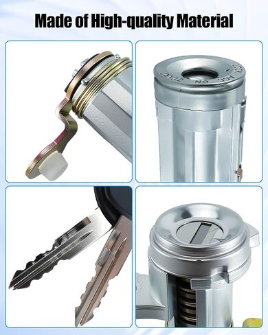 أقفال باب مفتاح الإشعال ومفاتيحها مناسبة لتويوتا لاندكرويزر FJ80 FZJ80 HZJ80 HDJ80 1991-1998 LGNITION LOCK CLISLINDER KIT REPICAL 69057 60030 69051-60050 690552-60050 in Kuwait